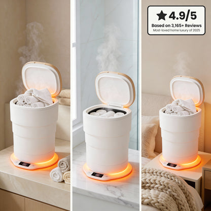 WarmBarrel™ Towel Warmer